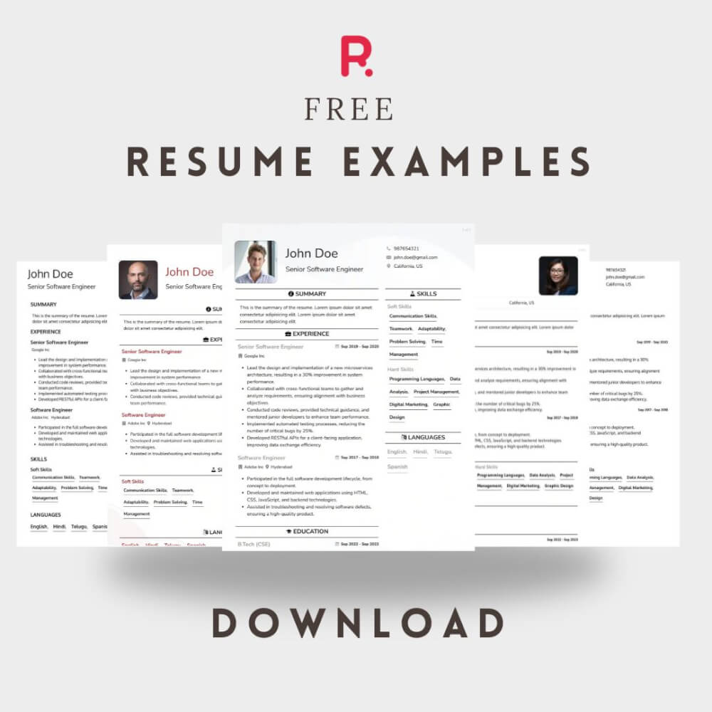 Resume examples